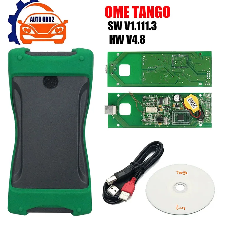 2024 Newest Tango V1.111.3 Auto Transponder Chip OBD2 Car Programmer Key Programmer With All Software OEM Tango