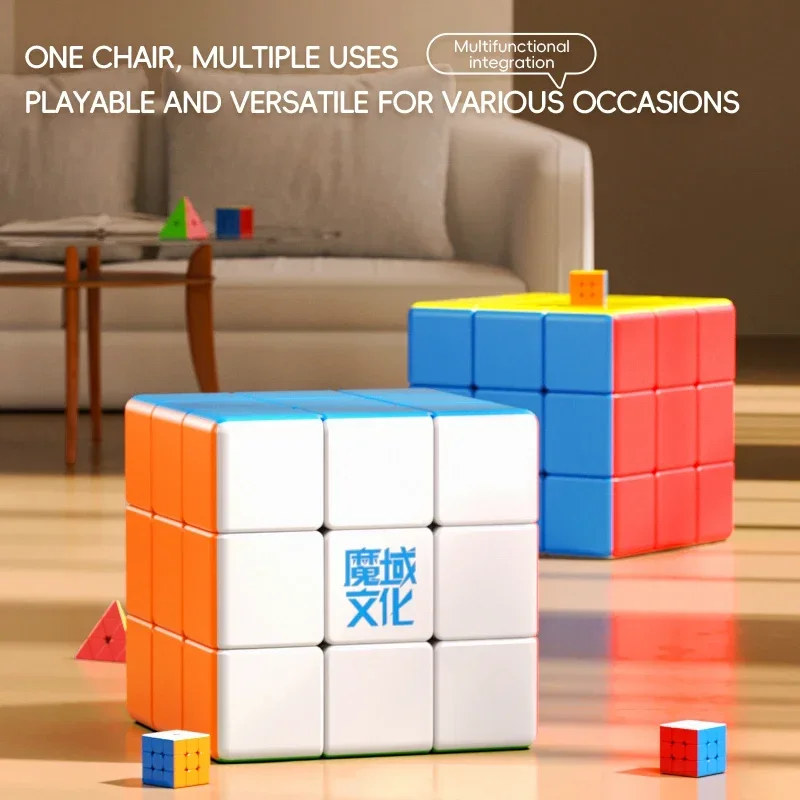 

Moyu Giant Cube 40cm 3x3 Cube Children's Chair Large 3x3x3 Cube Teaching Smooth Solid Color Toys Display Educational Toys