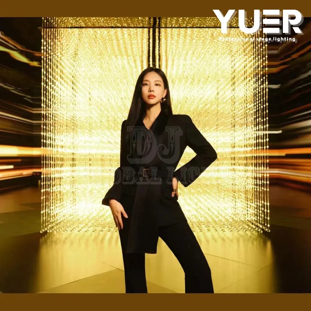 Magic 3D Matrix RGB Pixel Lighting Point Control, Effet DIY, Hall d'exposition, Grands événements, Spectacles lumineux, 3m, 4m, 5m