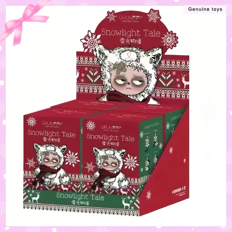 

Новинка 2025, оригинальная слепая коробка V2 без рукавов Grumpipi Series Crazy Baby, рождественская серия, ограниченная серия, слепая коробка, игрушка, подарок на фестиваль