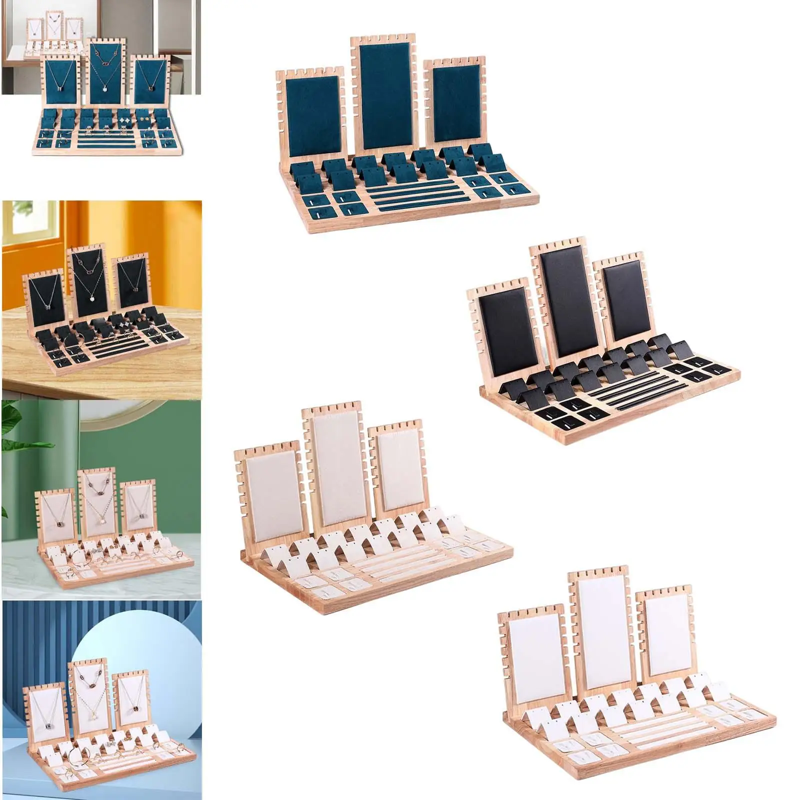 حامل عرض المجوهرات، حامل عرض المجوهرات متعدد الأغراض لخواتم السوار المعلقة #4