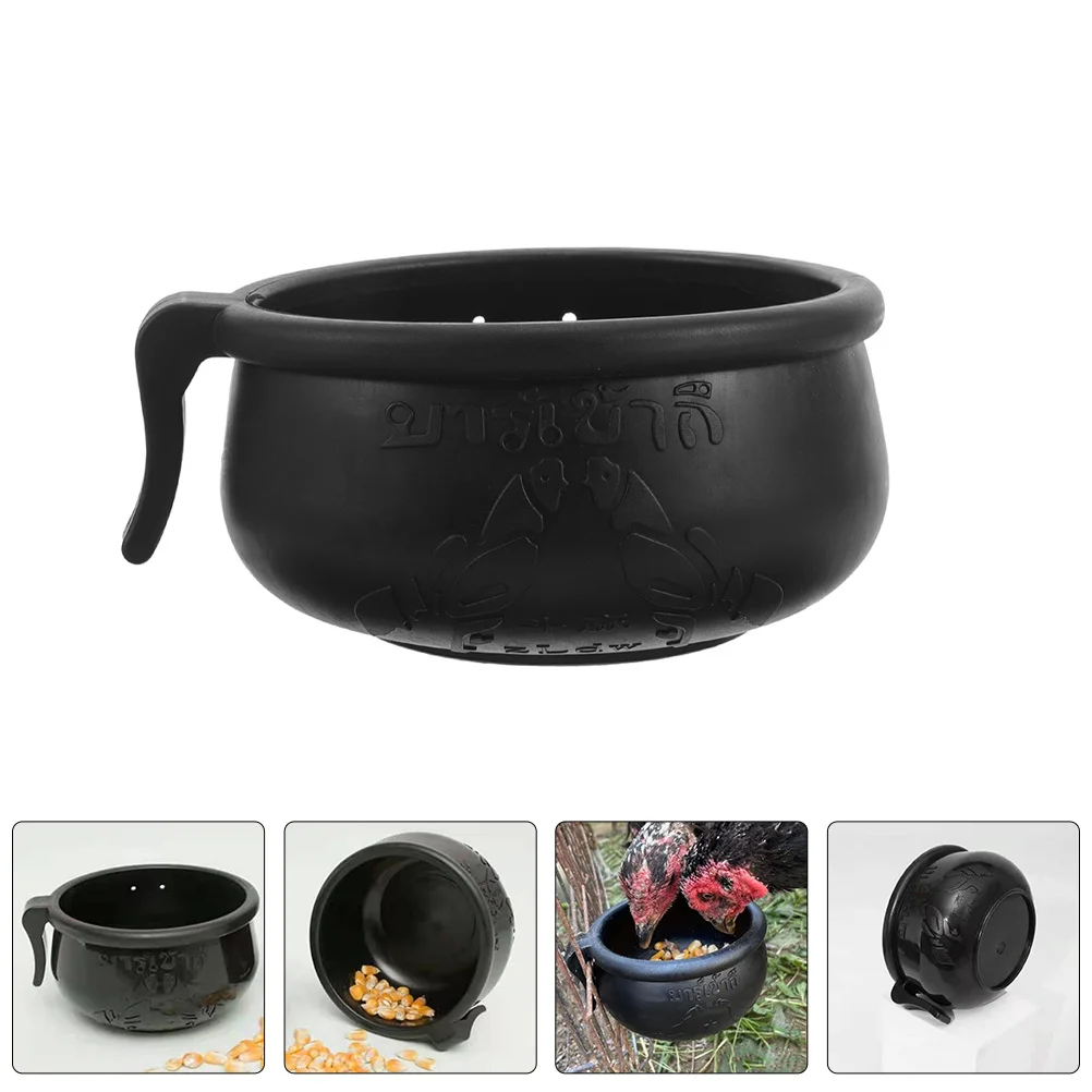 

2 set Poultry Feeding Bowl Gamecock Chicken Cup Water Dispenser For Chicken Pigeon Quail Automatic Food Bowl Replaceable Pasture