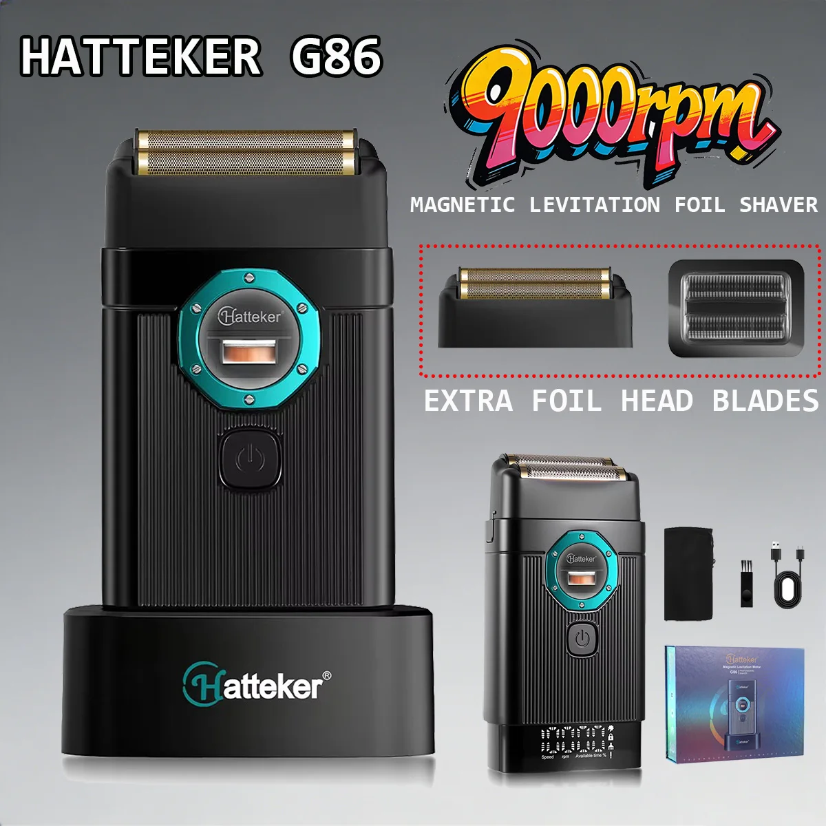 afeitadora-profesional-de-doble-lamina-con-levitacion-magnetica-de-9000-rpm-recortadora-de-pelo-g86-con-base-y-cabezal-de-lamina-adicional