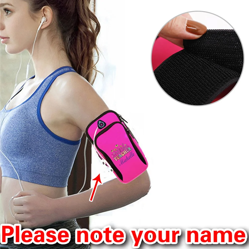 

Personalized Customized Mobile Phone Arm Bag Outdoor Waterproof Fitness Running Arm Headphone Jack Mobile Phone Bag