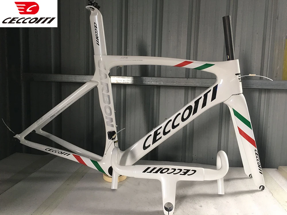 Most Popular Pearl White Color Road Bicycle Frame Available BSA Or PF30 BB Bike Framework Real T1000 Full Carbon Frame