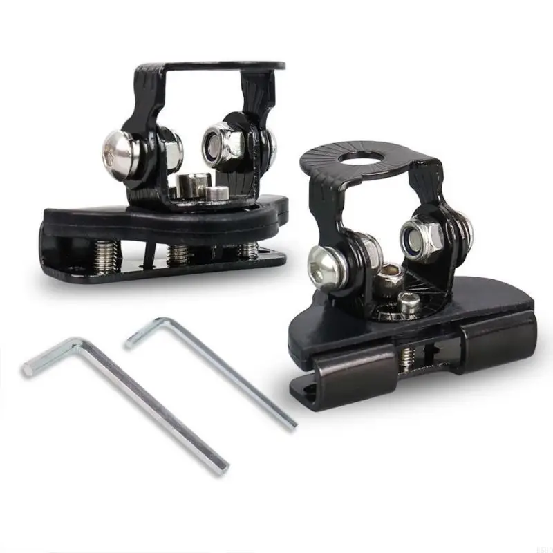 

R58D Car Hood Lamp Brackets Auto Bonnet Light Holders Vehicle Hood Lamp Brackets Pair