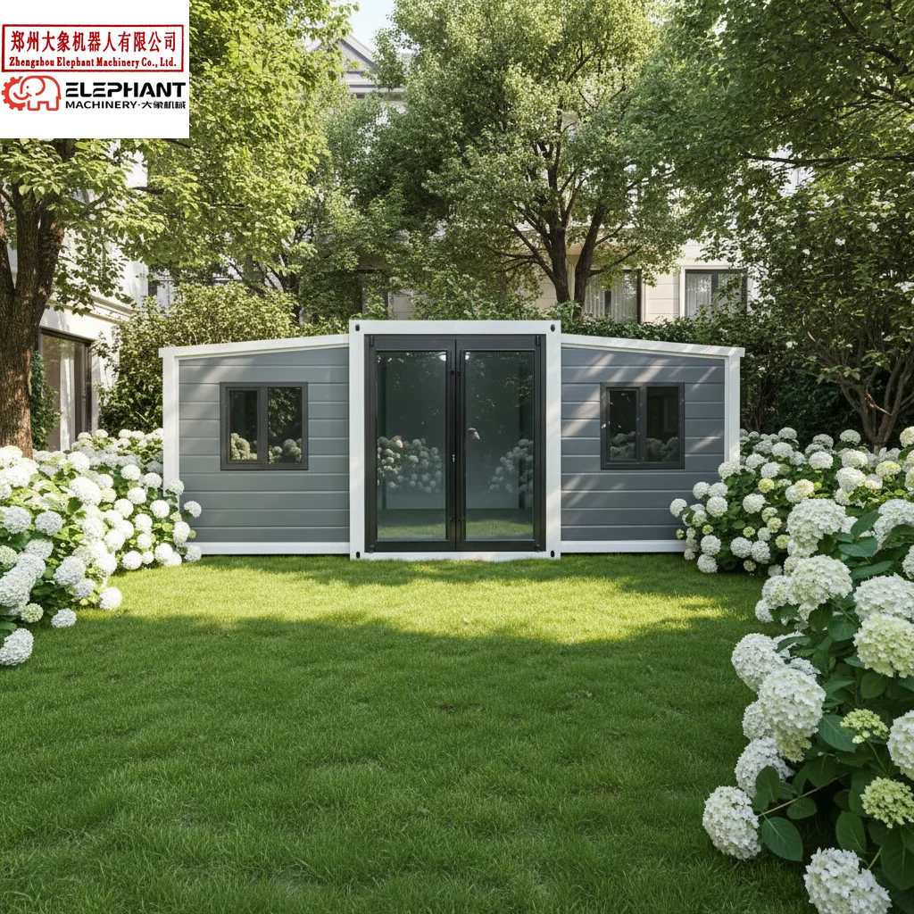 Customized Luxury Durable Quality 40Ft 100m2 Large 4 Bedroom Prefabricated House Eco Insulation Expandable Container House