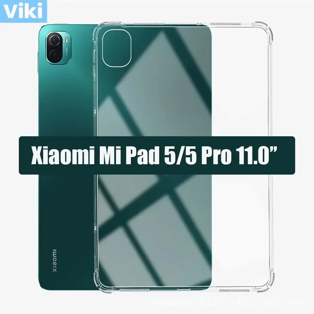 Чехол xiomi mi pad5, прозрачная подушка безопасности, мягкая силиконовая противоударная задняя крышка для xiaomi xiami my mipad5 mi pad 5 pro 2021, защита fundas