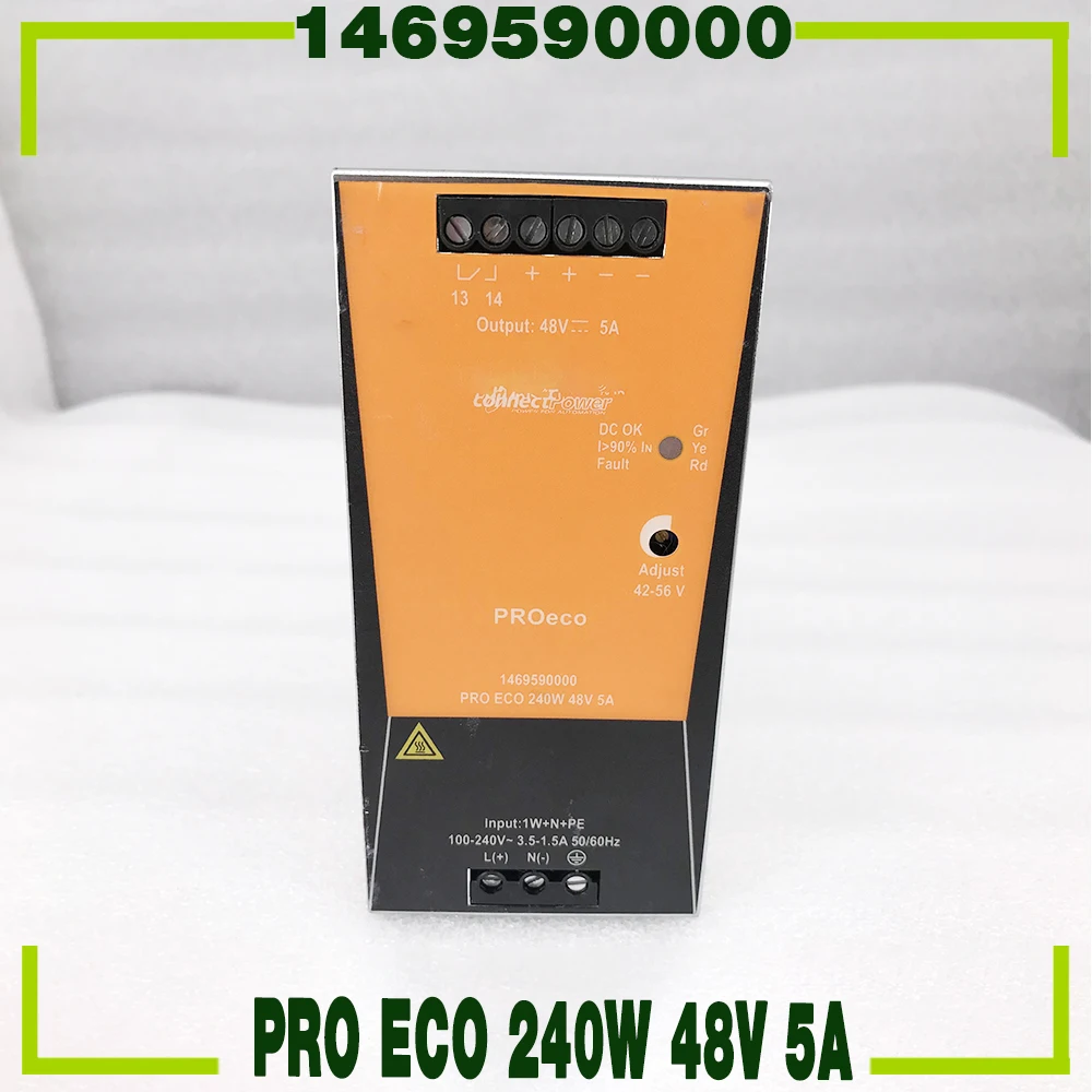 For Weidmuller Switching Power Supply PRO ECO 240W 48V 5A 1469590000 