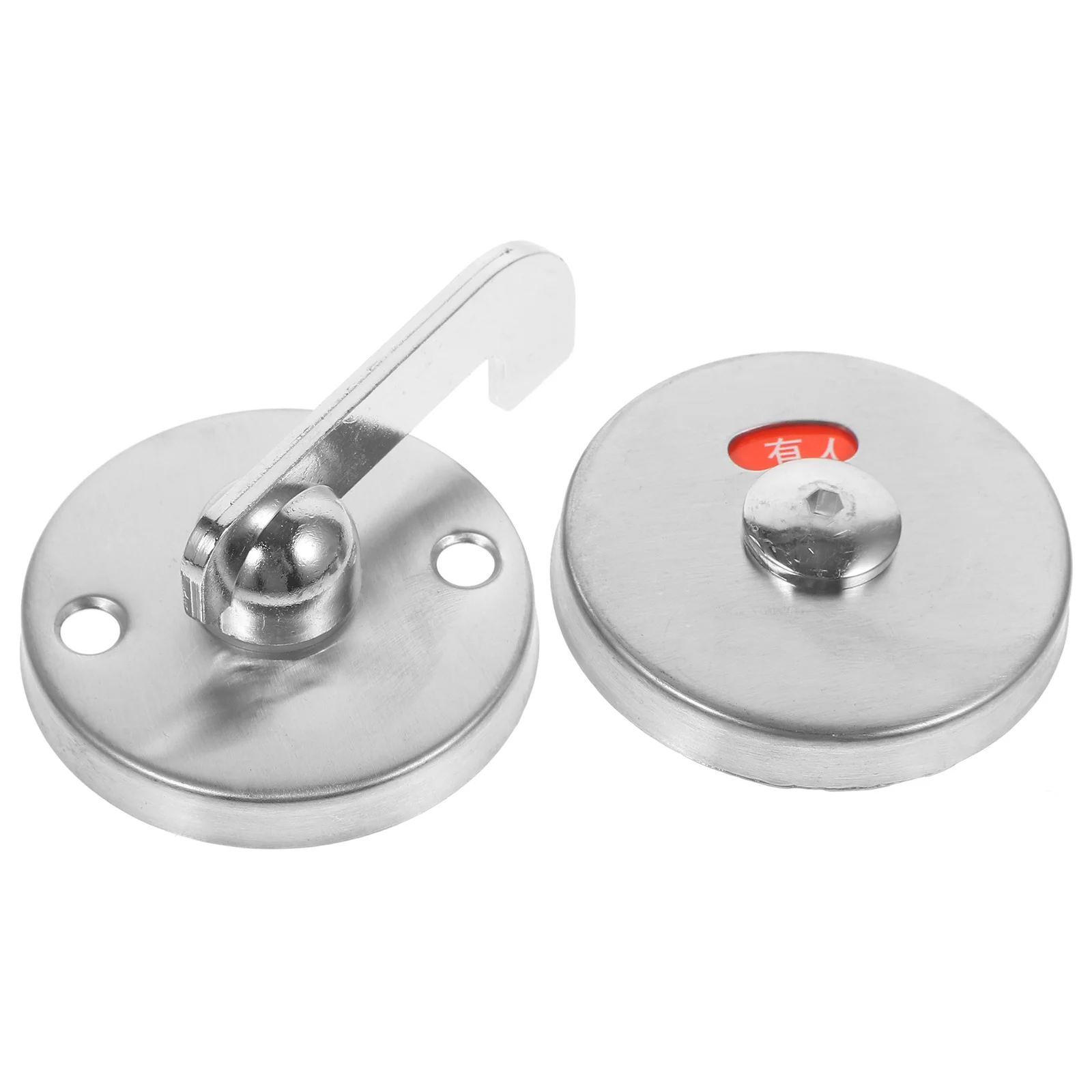 욕실 표시 잠금장치 스테인리스 스틸 화장실 문 잠금장치 공용 화장실 상업용 사용