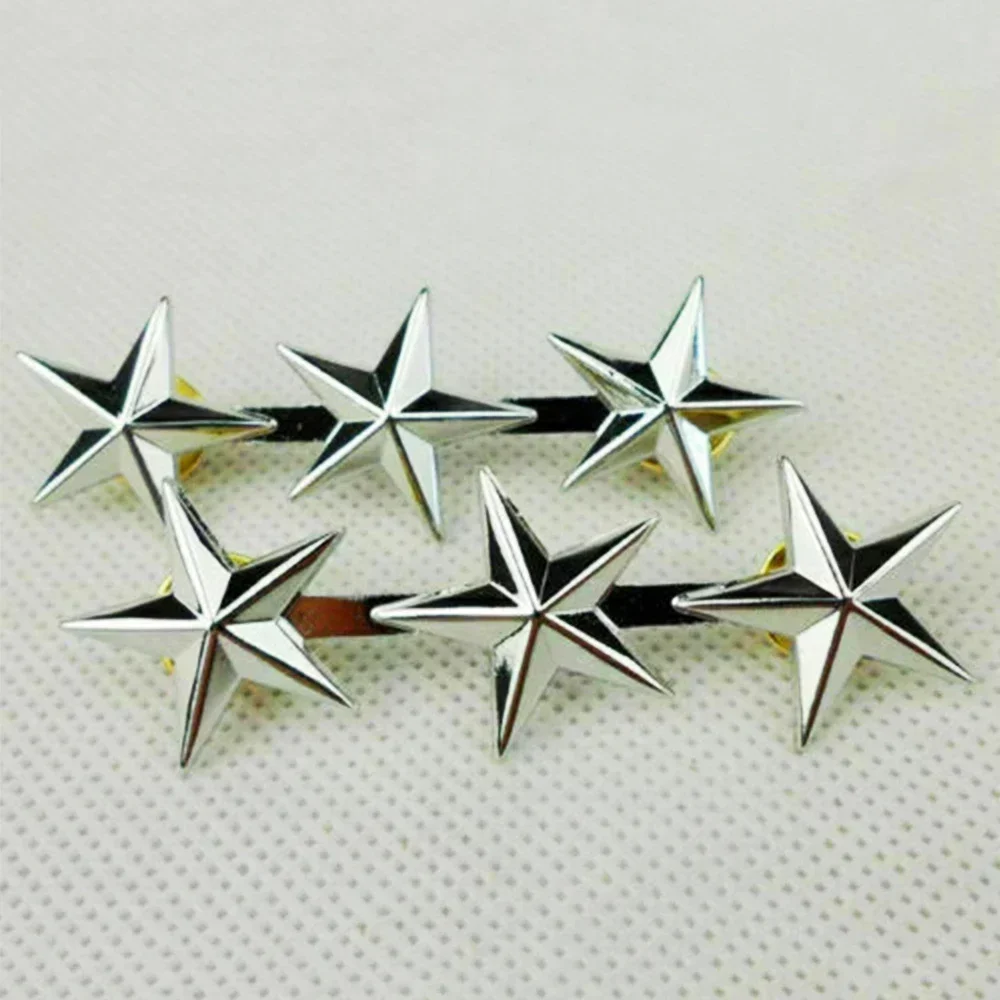 زوج WW2 ضابط الجيش الأمريكي 3 نجوم المراعي العام رتبة ثلاث نجوم شارة شارة دبوس