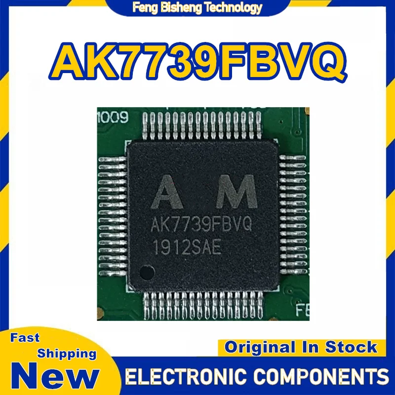 

AK7739FBVQ AK7739VQ HTQFP64 IC chipset New in stock