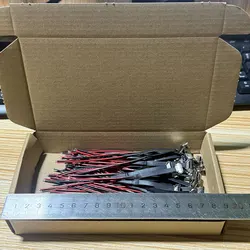 30PCS 2PIN TYPE-C Back Clip Wireless Charging FPC Flexible Cable