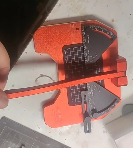AT-CJ Fixed Angle Cutting Table Model Tool Up To GK Rubber Plate and Rod Cutting DIY Modification