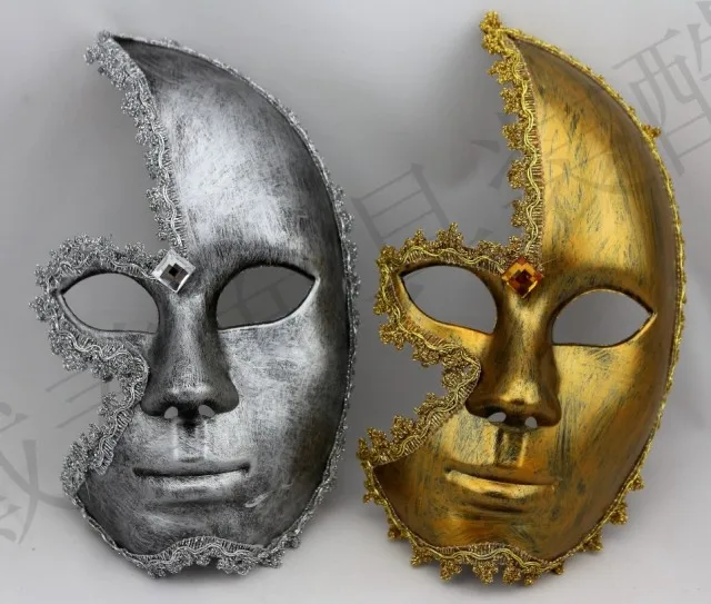 Halloween Mask Venice Mask Party Supplies Masquerade Mask Christmas Party Venetian Costumes Carnival Anonymous Mask