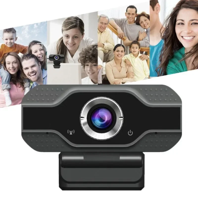 Digital Camera for Business Meeting, Computer Camera, USB Free Drive, Live Network, 1080P