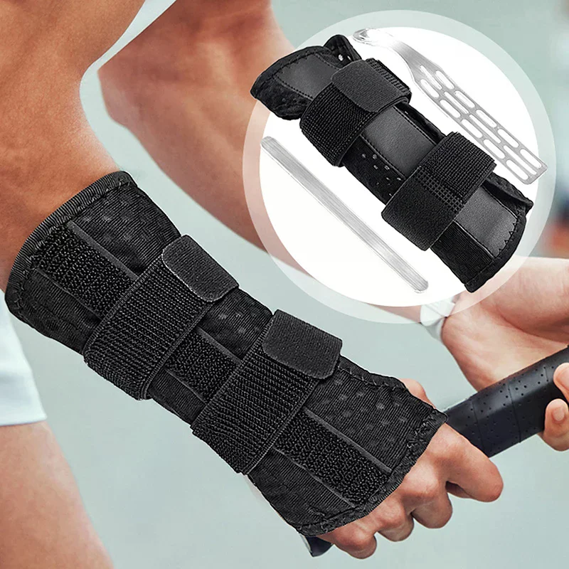 1PCS Wrist Brace For Carpal Tunnel Relief/Adjustable Night Wrist Support With Splints For Relief Injuries Pain Sprain Tendonitis