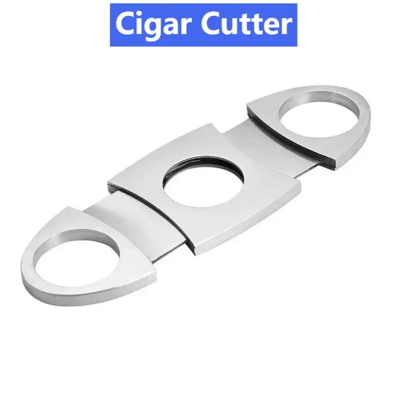 The Perfect Gift for Men | Classic Stainless Steel Guillotine Cigar Cutter