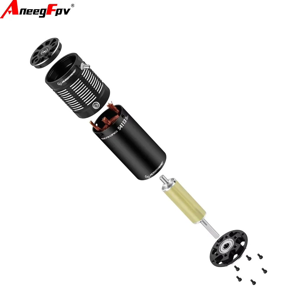 Hobbywing Seaking 54113SL 800KV V2 Brushless Sensorless 8-12S Motor para SeaKing 200A/300A HV V4 ESC