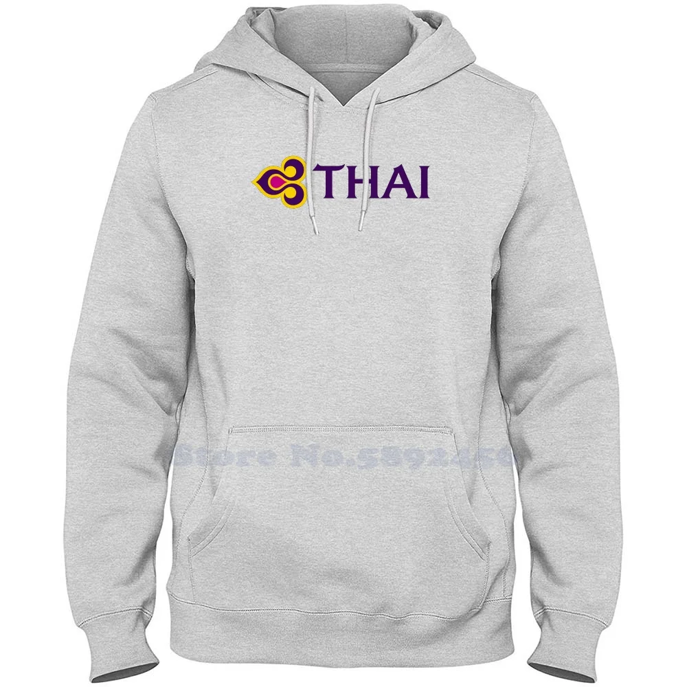 

Thai Airways Unisex Clothing 2023 Sweatshirt Printed Brand Logo Graphic Hoodie