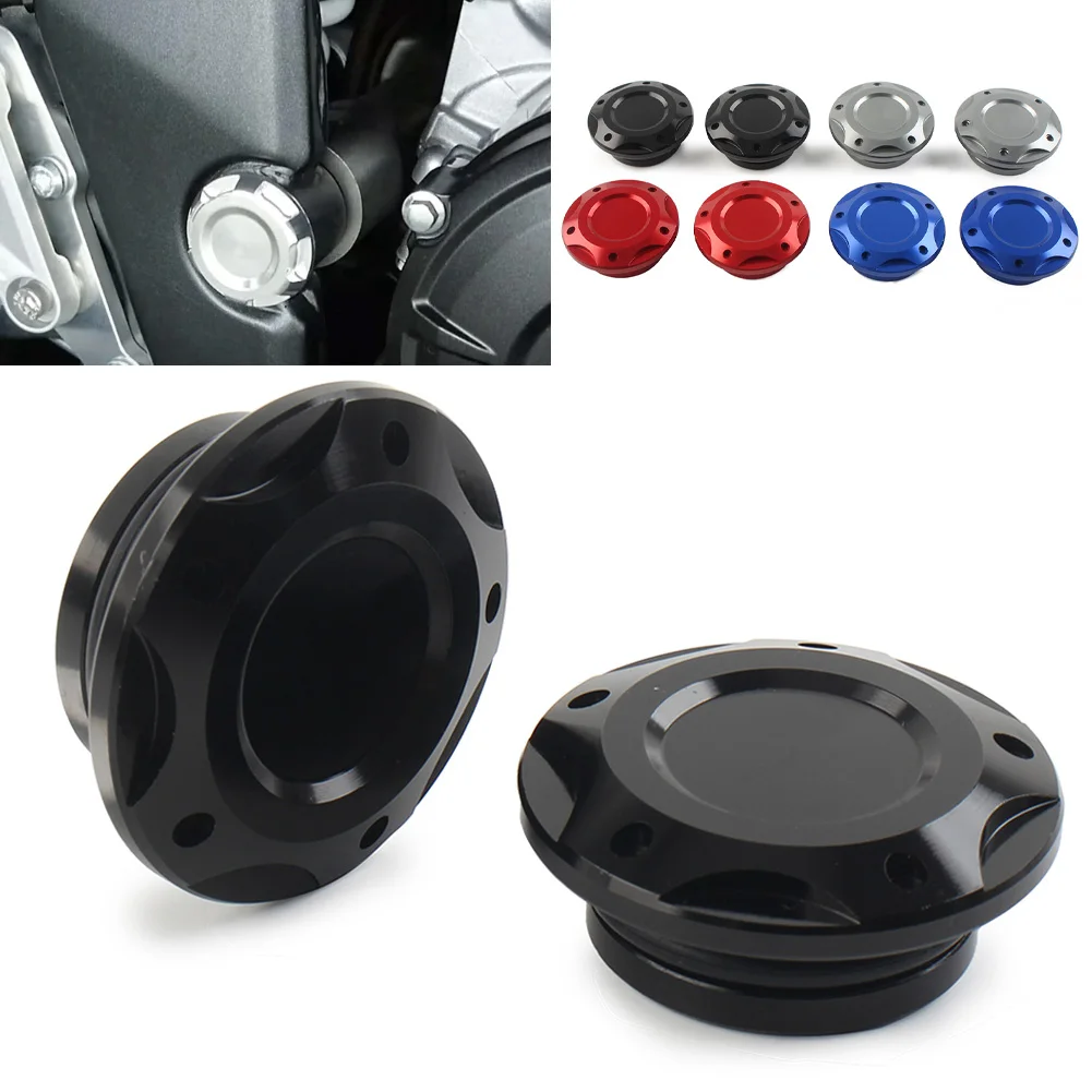 2 Pcs Motorcycle Aluminum Frame Hole Caps Plug Cover For Yamaha YZF-R3 MT-03 R25  MT25 MT03 All Years