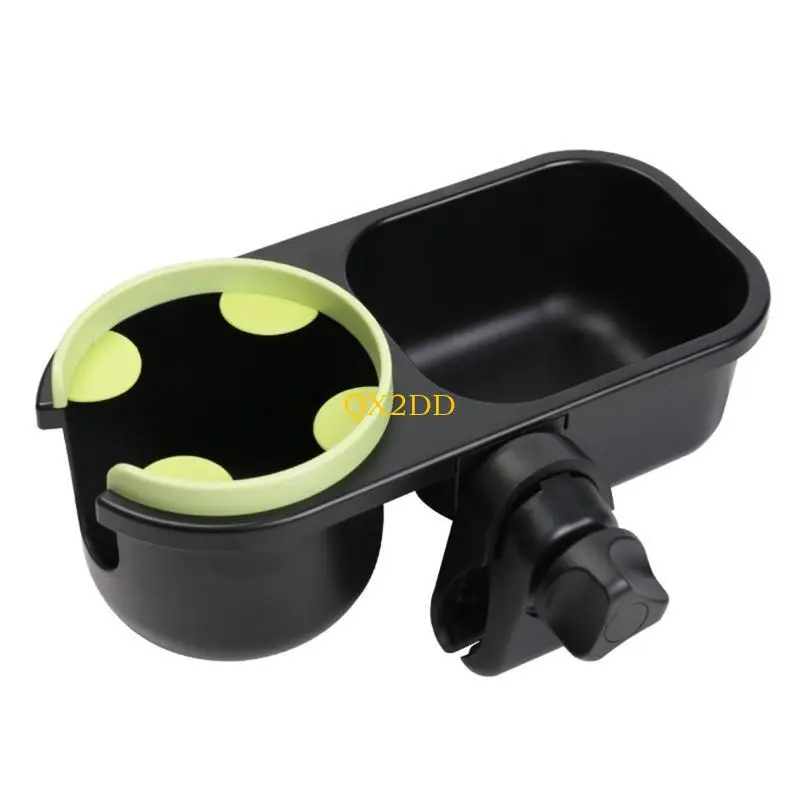 QX2D Adjustable Milk Bottle Holder Stroller Water Bottle Pram Accessories
