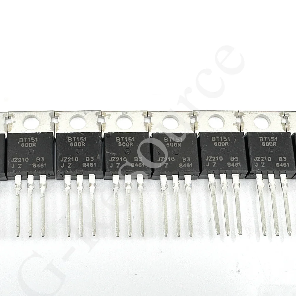 (10pcs) BT151-600R BT151 TO-220 7.5A 600V Unidirectional thyristor is directly inserted into