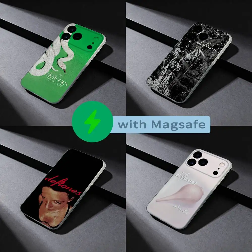 

D-Deftones Private Music Phone Case For iPhone 17,16,15,14,13,12,X,XS,Pro,Max,Plus,E,Air,Mini with Magsafe Magnetic Liquid TPU