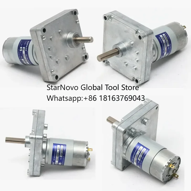 2026 Hot！ Wholesale OEM High Torque Low Rpm GF-775 DC MG-555 Gearmotor