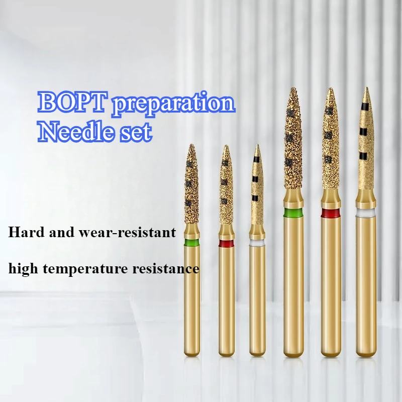 

Специальная автомобильная игла для подготовки зубов, вертикальная версия BOPT, полная коронка, игла для подготовки зубов, лабораторный инструмент