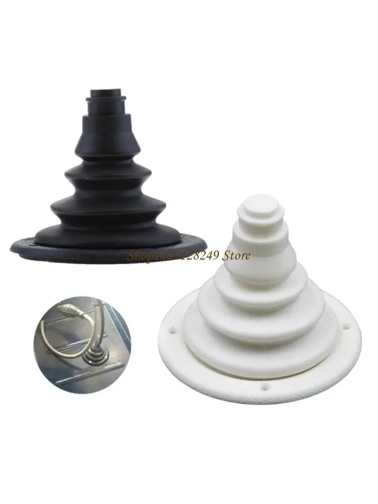 

N5KD Boat Engine Wire Protector Boot Rigging Hole Cover Car Yacht Marine Shifter Boot