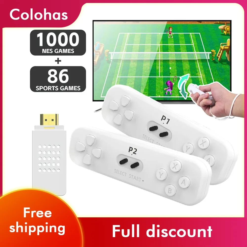 بيانات الضفدع Y2 صالح 4K لعبة عصا ريترو الحسية الجسدية وحدة التحكم المدمج في 1000 + NES ألعاب لاسلكية Dendy TV لعبة فيديو وحدة التحكم
