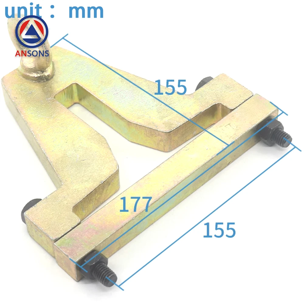 Ansons Elevator Lifting Guide Rail Tool Universal Rail Lifter Suitable For T75 T82 T89 T114 Ansons Elevator Spare Parts