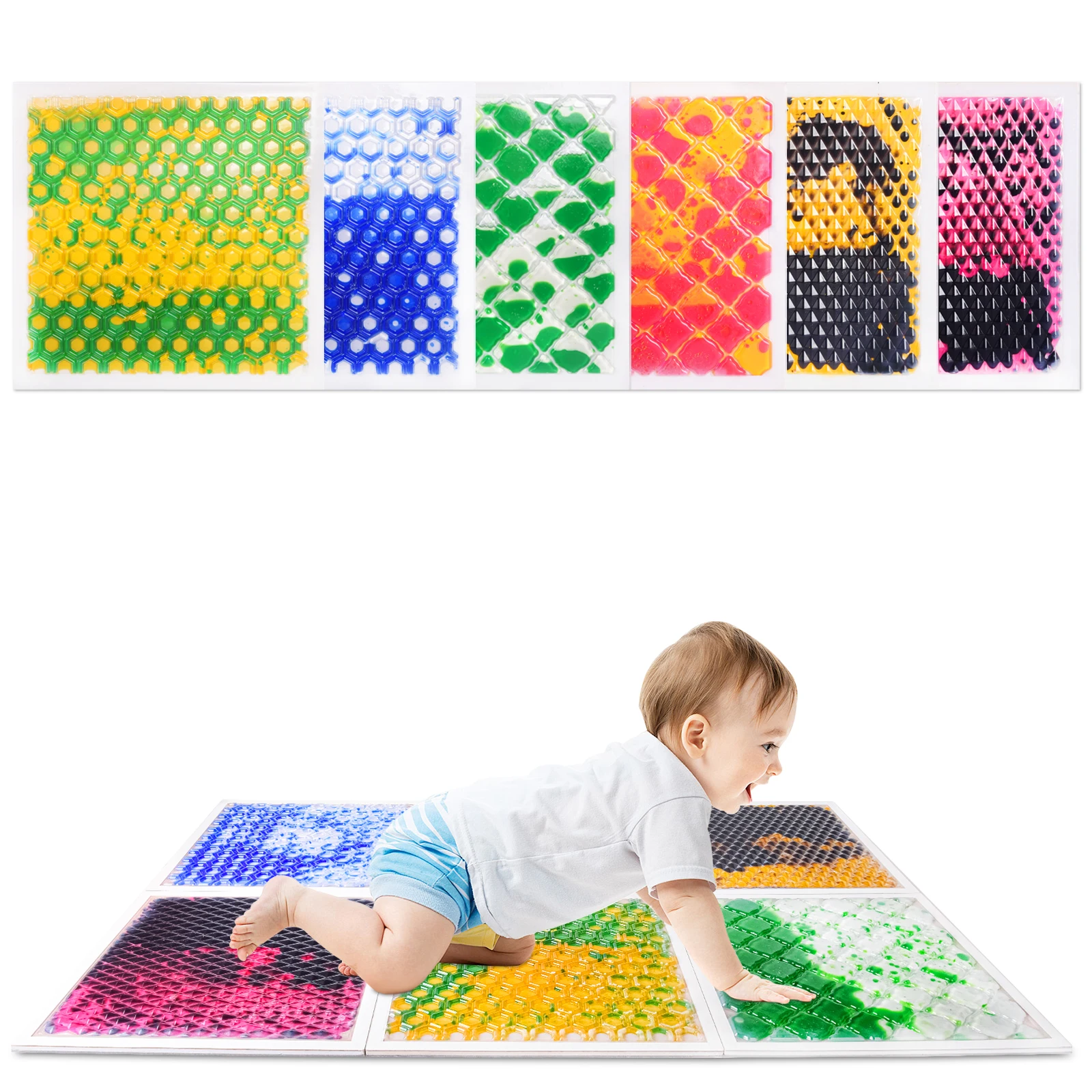 

Eye-Catching Design Easy Clean Sensory Tiles Floor Play Therapy Room Liquid Sensory Floor Tile Young Kids