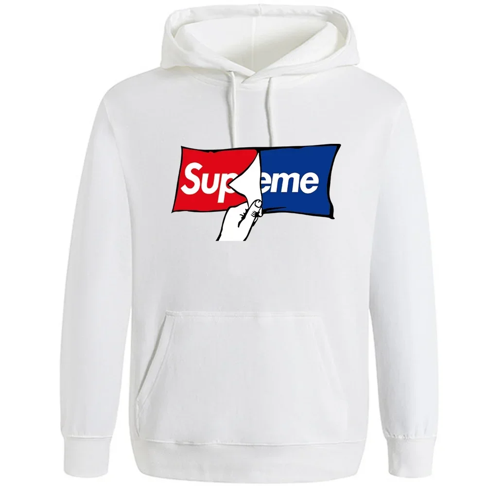 

European and American trendy men's hoodies, fashionable casual hoodies for men women
