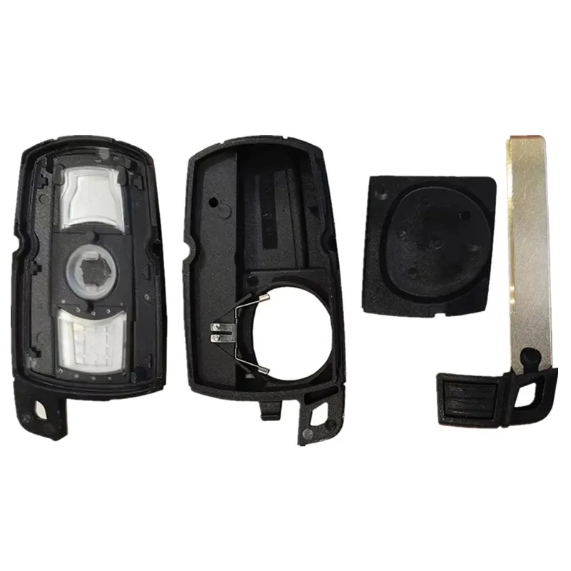 Voor BMW 1 3 5 6 Serie E90 E91 E92 E93 E60 Cas3 + 3 Knoppen Afstandsbediening Slimme autosleutel Shell Case Cover