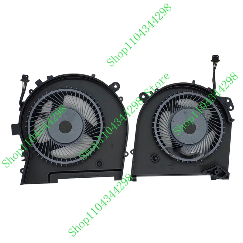 

PJSE Laptop CPU GPU Cooling Fan ND8CC01 DV12V 0.60A -18L06 -18L07 4-Pin for HP OMEN 15-DH TPN-C143 15-DH0161TX DH0015NR 80W