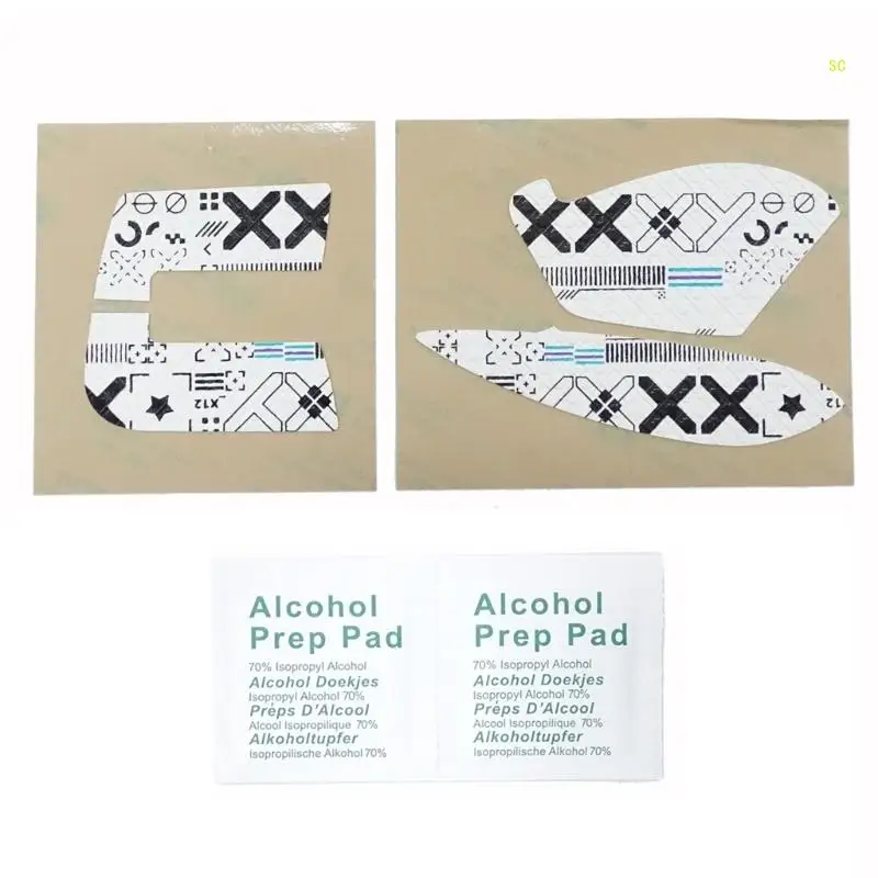 Кожа игровой мыши Suck Sweat, ультратонкая противоскользящая наклейка 0,6 мм, ручки для мыши, лента для игрового коврика