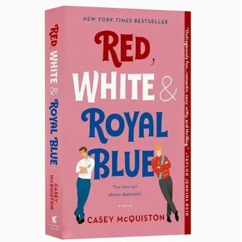 Red White & Royal Blue by Casey McQuiston Paperback The Bestseller Book