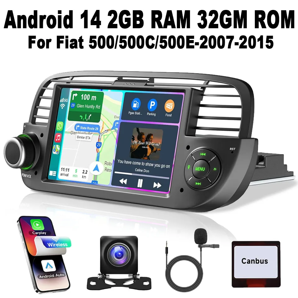 Android 14 Car Radi…