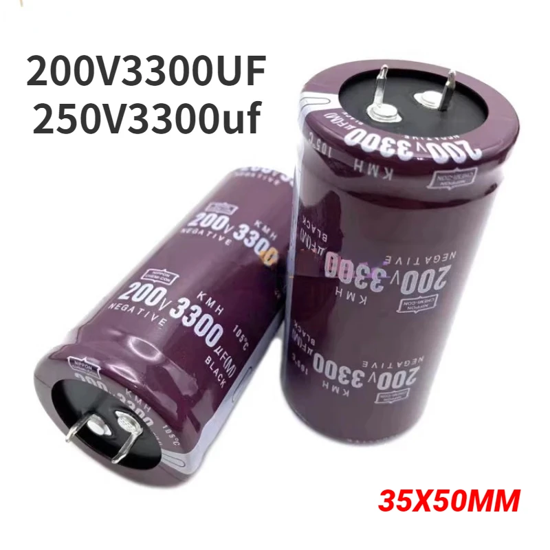 

1-20 шт. японский электролитический конденсатор 250 В 3300 мкФ 200 В 3300 мкФ 250 В конденсатор для точечной сварки eletrolítico nippon chemi-com