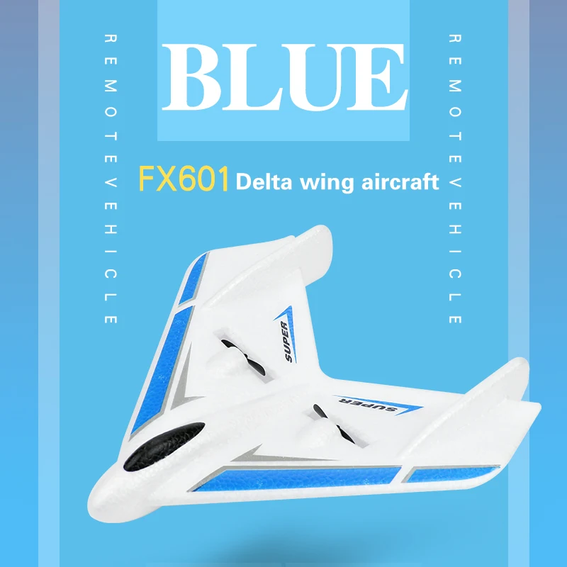 New Remote Control Delta Wing Aircraft Fixed Wing Aircraft Model Foam Fall Resistant Glider Children'S Toy Electric Aircraft