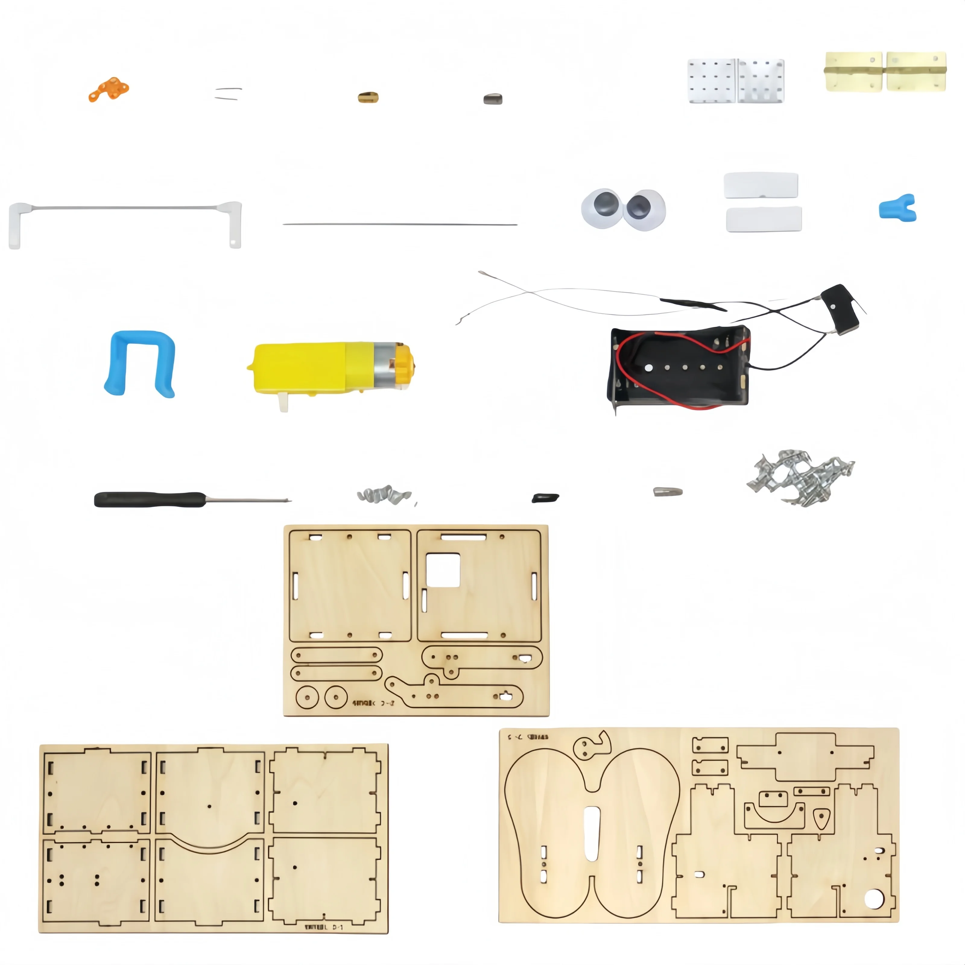 Kit de modèle en bois de Robot mangeant de pièces de monnaie à monter soi-même-projet vapeur expérience scientifique pour enfants éducation enseignement jouet d'assemblage