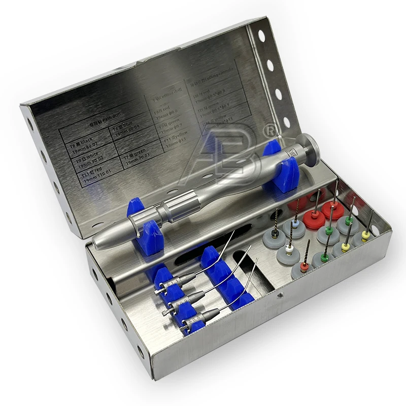 

Dental Root Canal File Extractor Removal System Kit Broken Endo Files Tool Three Tips dental Equipment