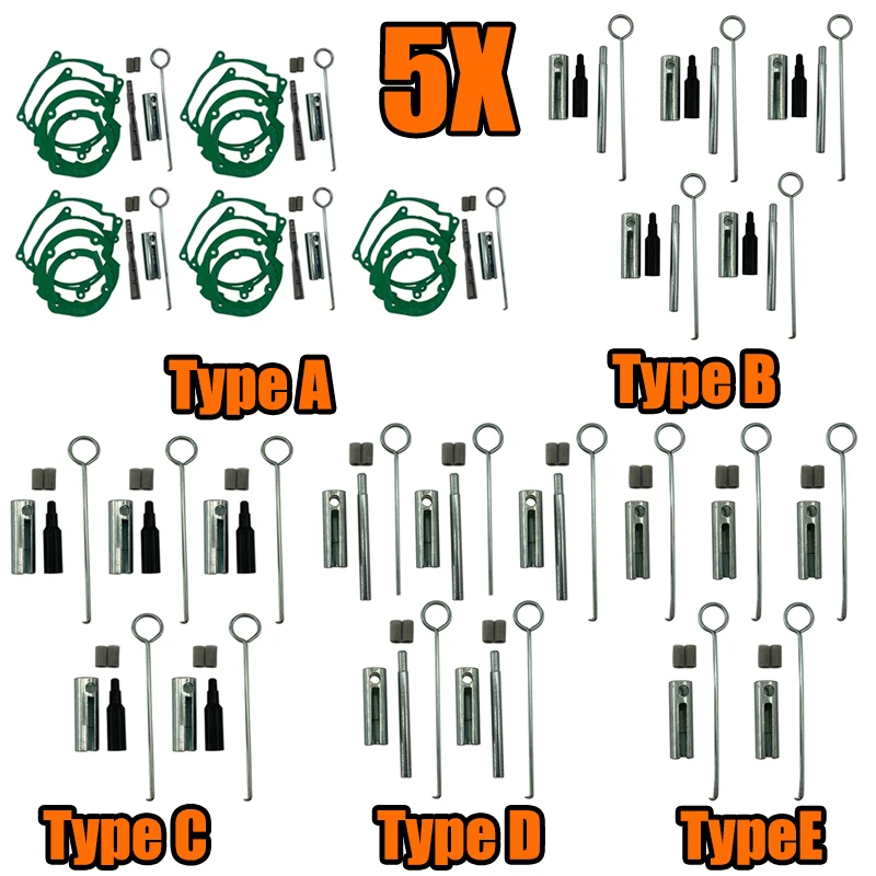 

Комплект для ремонта свечей накаливания 5X 2 кВт 5 кВт, запчасти для дизельного воздушного отопителя, специальный ремонтный комплект с распылительными соплами, ключ для воздушного отопителя, ремонтный комплект