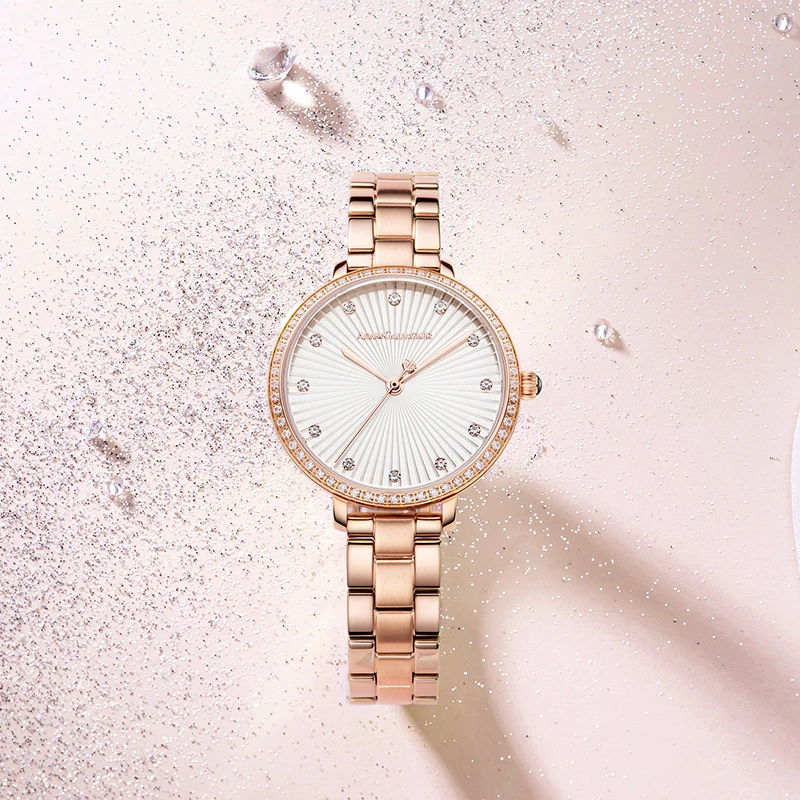 WM Watch Woman Quartz Watch Waterproof Classic Casual Business Woman's Watch AG010L
