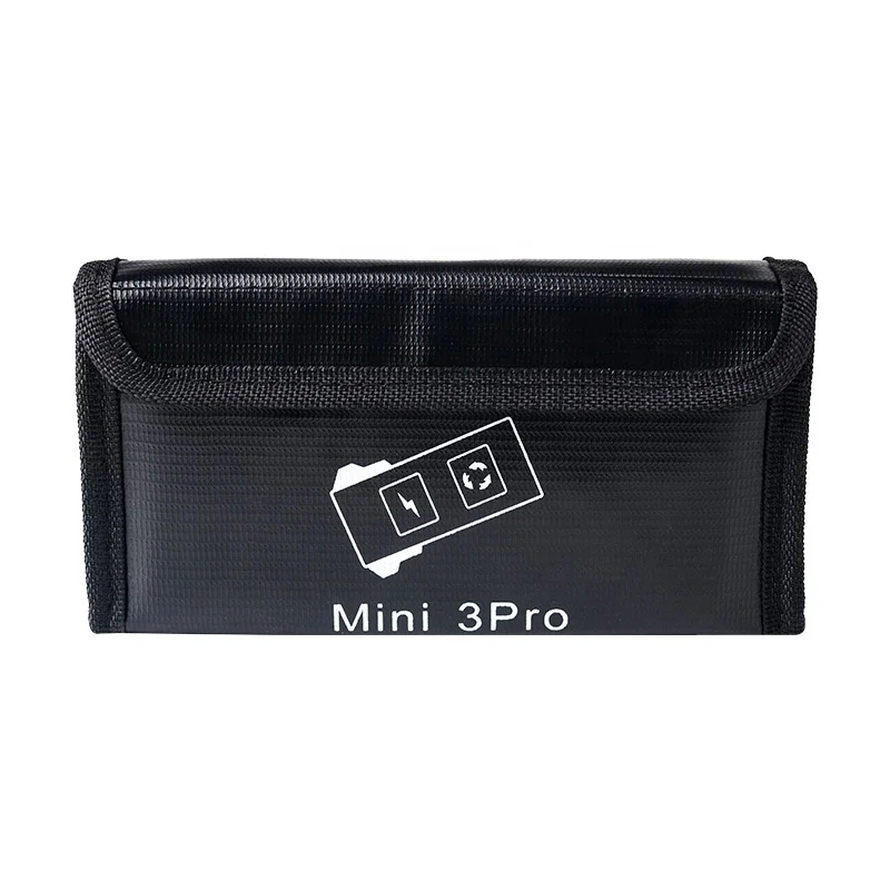 10 Uds DJIMini 3 Pro UAV batería ignífuga protector de seguridad ignífugo a prueba de explosiones bolsa protectora a prueba de fuego Lipo RC piezas Ac