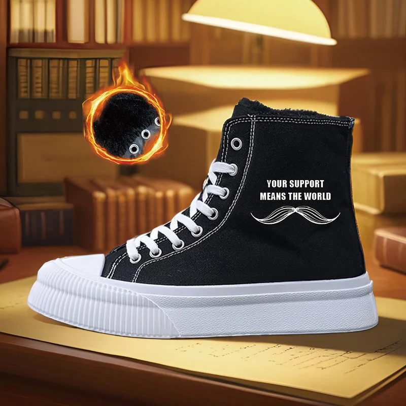 

Женская спортивная обувь Студенческие спортивные энтузиасты Весна и лето Женская парусиновая обувь с круглым носком Высокий верх с круглым носком на плоской подошве Дышащая вулканизированная обувь Женская обувь с цифровой печатью