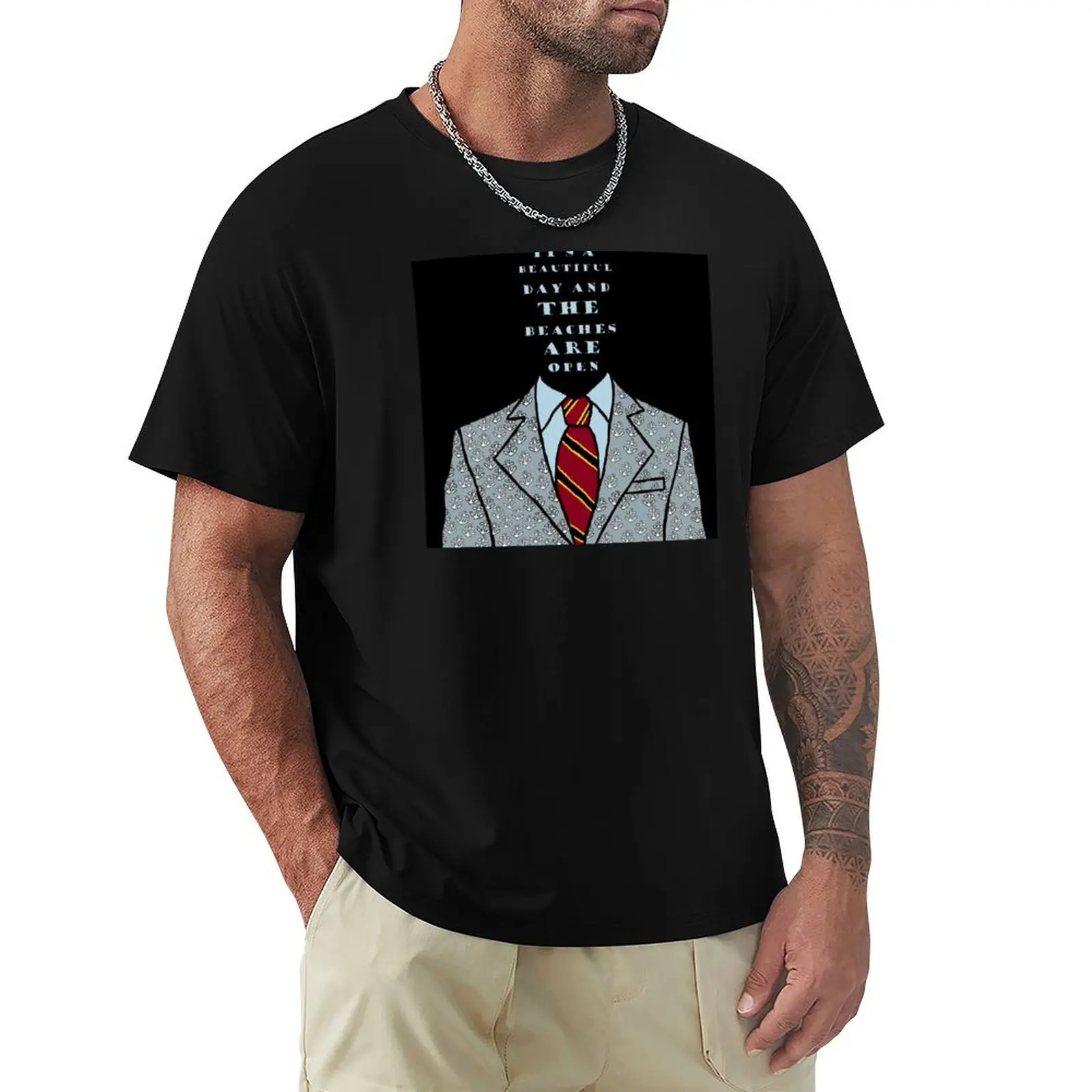 Worst Mayor On Shark Island T-Shirt All Match Basic Short Sleeve Top