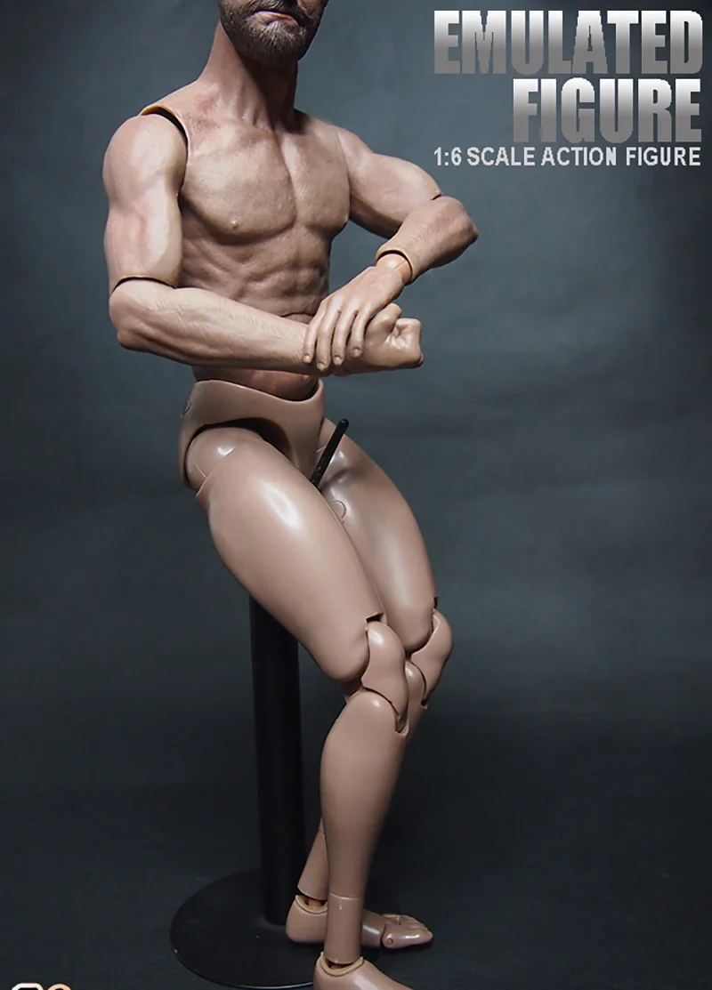 ZCtoys-Corps de bain musculaire masculin, figurines flexibles, similaires à la naissance, TTM19, figurines d'action mobiles à collectionner, 1, 6e